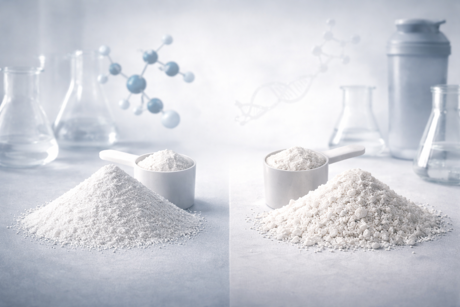 Creatine monohydrate powder vs micronized creatine comparison