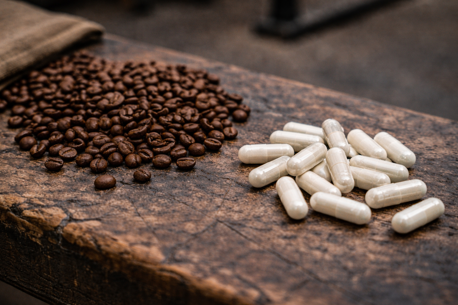 Caffeine powder and pills compared for athletic performance and energy boost