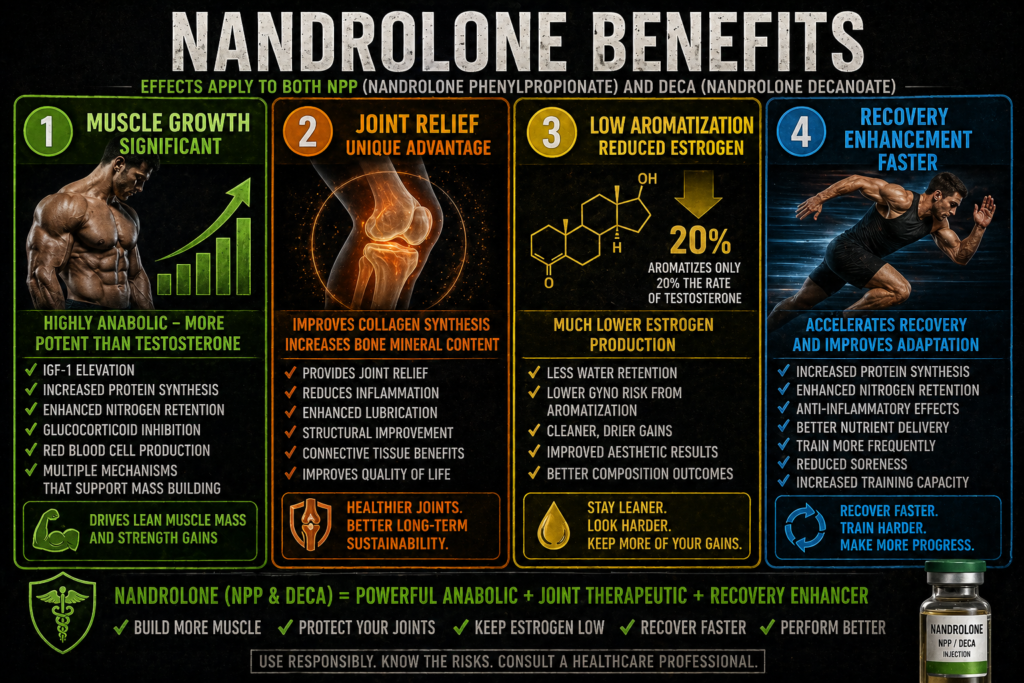 Nandrolone Phenylpropionate (NPP): Uses, Cycles, and Side Effects (Fast-Acting Deca) 2 NPP steroid vial and syringe for muscle building cycles and athletic performance