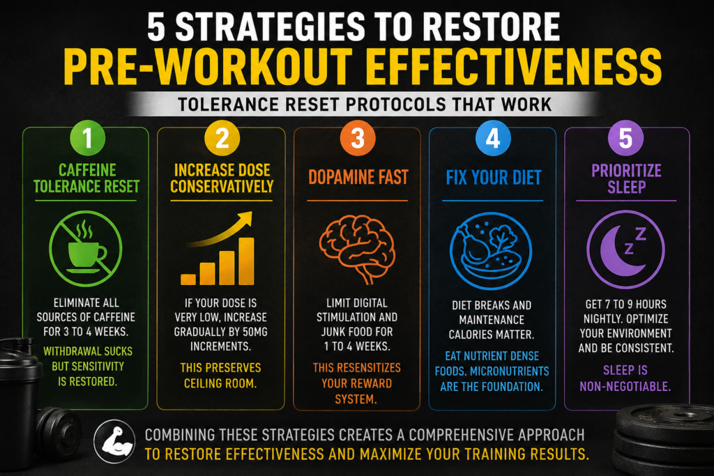 Pre-Workout Not Working Anymore? (5 Reasons Why and How to Fix It) 5 Tired athlete stretching before workout, discussing pre-workout supplement effectiveness issues