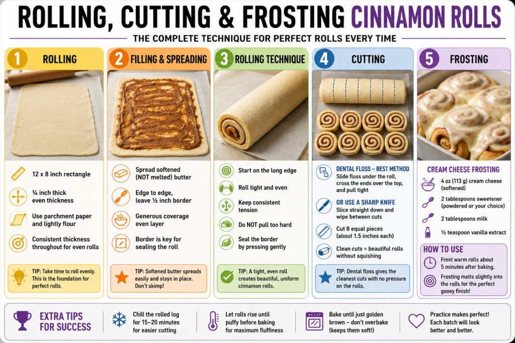 Protein cinnamon rolls with frosting on white plate, low-calorie fitness recipe
